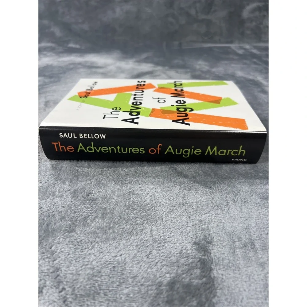 The Adventures of‎ Augie March Book Saul Bellow First Edition Library Insert